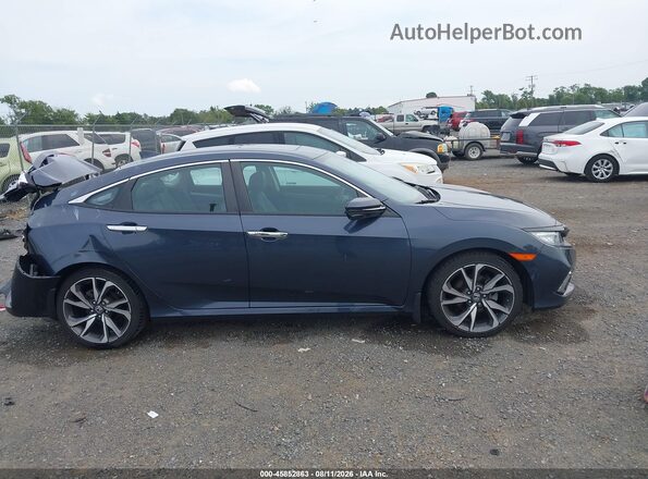2HGFC1F9XMH701953 2021 HONDA CIVIC Dark Blue Вид задньої частини салону