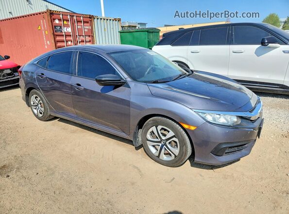 2HGFC2E20JH022635 2018 HONDA CIVIC Gray Front right