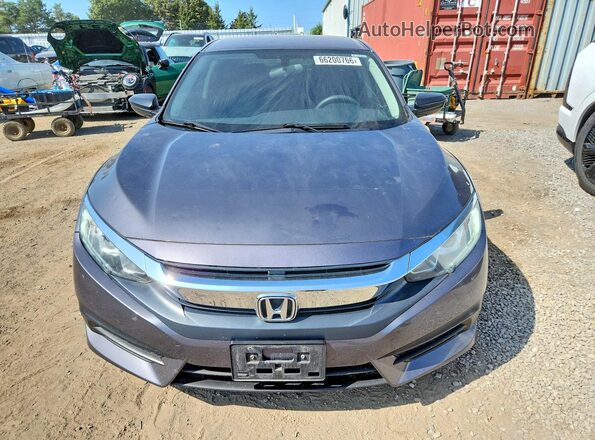 2HGFC2E20JH022635 2018 HONDA CIVIC Gray Front view