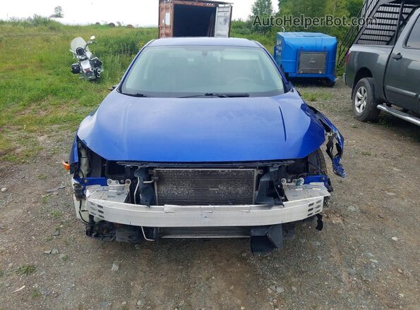 2HGFC2E52HH032975 2017 HONDA CIVIC Blue Вид спереду