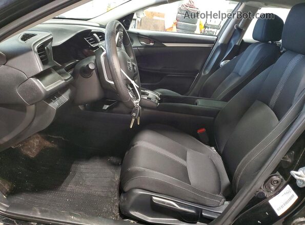 2HGFC2E55KH028121 2019 HONDA CIVIC Black Vista interior delantera