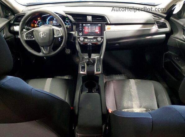 2HGFC2E55KH028121 2019 HONDA CIVIC Black Vista del salpicadero