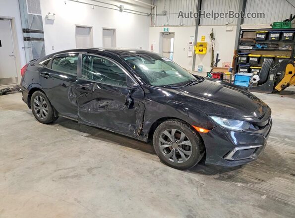 2HGFC2E55KH028121 2019 HONDA CIVIC Black Delantero derecho