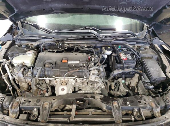 2HGFC2E55KH028121 2019 HONDA CIVIC Black Vista interior trasera