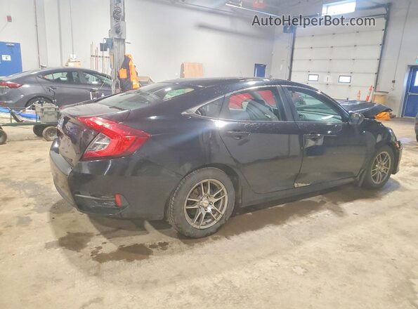 2HGFC2E56GH011352 2016 HONDA CIVIC Black Tył prawy