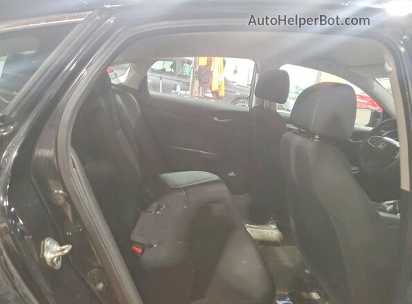 2HGFC2E56GH011352 2016 HONDA CIVIC Black Widok tylnych siedzeń