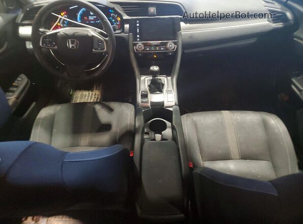 2HGFC2E56GH011352 2016 HONDA CIVIC Black Widok deski rozdzielczej