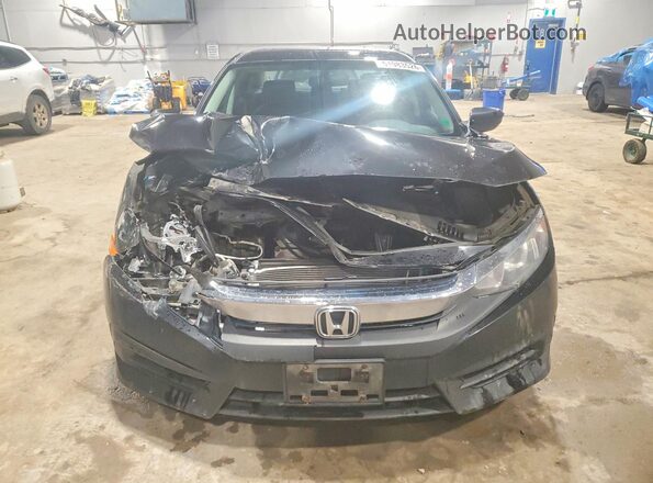 2HGFC2E56GH011352 2016 HONDA CIVIC Black Widok z przodu