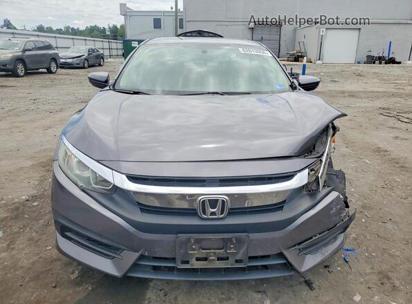 2HGFC2E57JH572697 2018 HONDA CIVIC Gray Widok z przodu