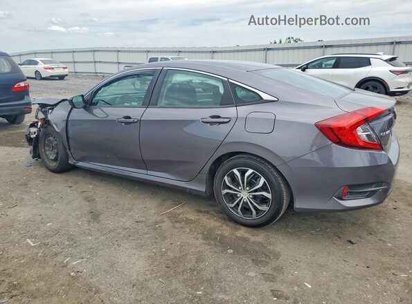 2HGFC2E57JH572697 2018 HONDA CIVIC Gray Tył lewy