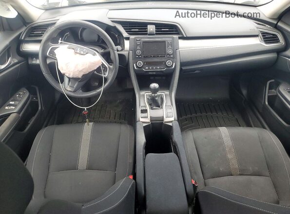 2HGFC2E57JH572697 2018 HONDA CIVIC Gray Widok deski rozdzielczej