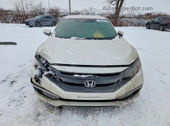 2HGFC2E57KH019193 2019 HONDA CIVIC White Front view