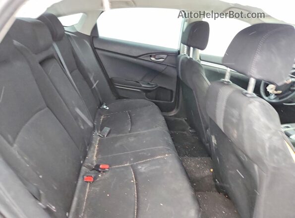 2HGFC2E57KH019193 2019 HONDA CIVIC White Rear seats view