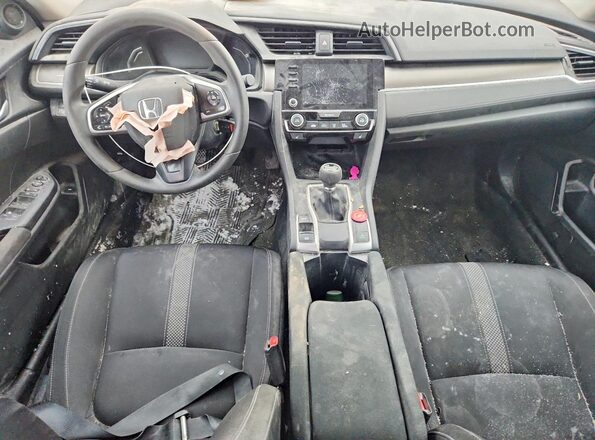 2HGFC2E57KH019193 2019 HONDA CIVIC White Dashboard view