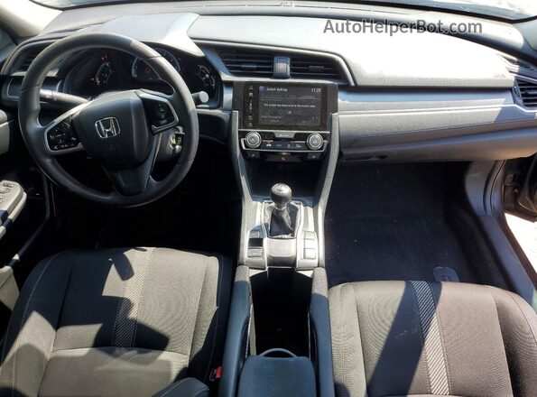 2HGFC2E58GH033921 2016 HONDA CIVIC Черный Вид панели приборов