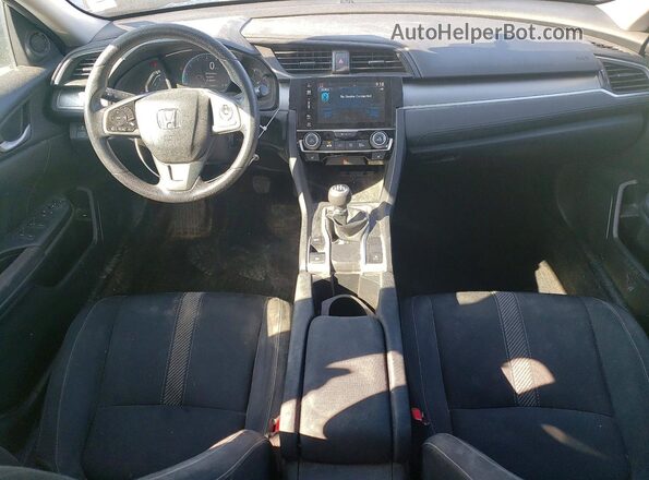 2HGFC2E58HH034195 2017 HONDA CIVIC Серый Вид панели приборов