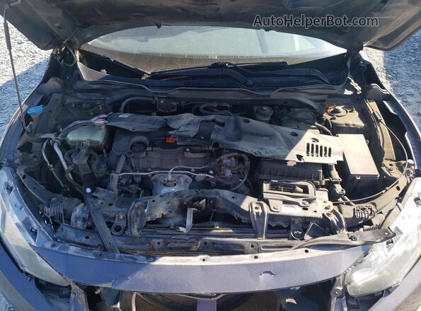 2HGFC2E58HH034195 2017 HONDA CIVIC Серый Вид задней части салона
