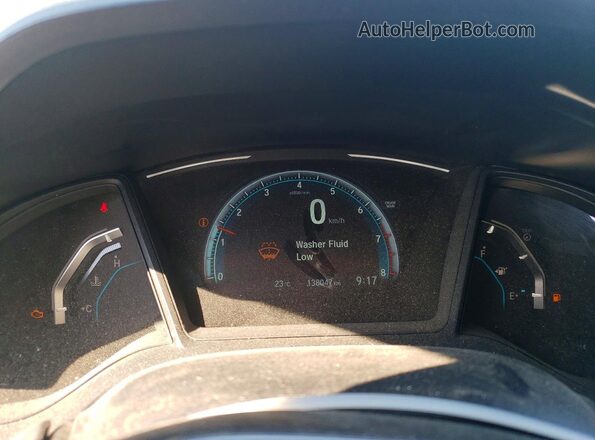 2HGFC2E58HH034195 2017 HONDA CIVIC Серый Вид щитка приборов