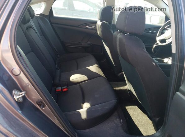 2HGFC2E58HH034195 2017 HONDA CIVIC Серый Вид задних сидений