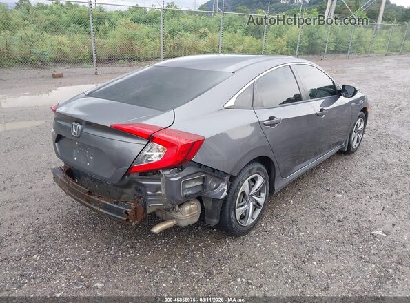 2HGFC2E64KH588706 2019 HONDA CIVIC Gray Rear right