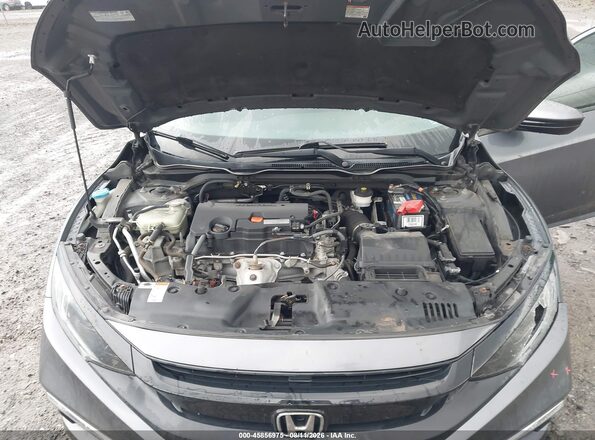 2HGFC2E64KH588706 2019 HONDA CIVIC Gray Rear view