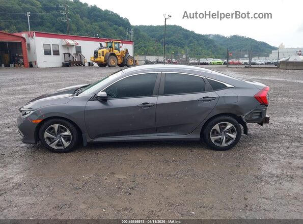 2HGFC2E64KH588706 2019 HONDA CIVIC Gray 360 interior view