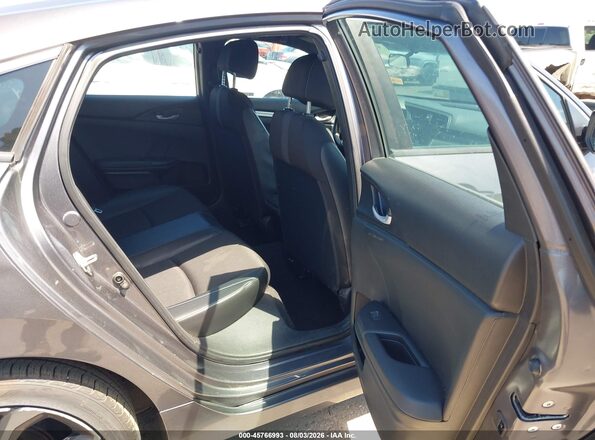 2HGFC2E81KH552585 2019 HONDA CIVIC Gray Вид наклейки з VIN-кодом