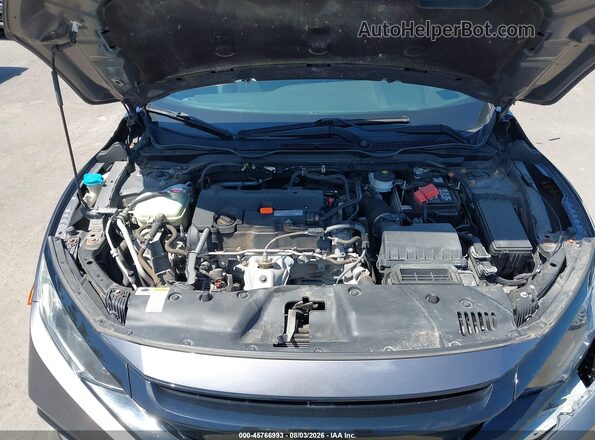 2HGFC2E81KH552585 2019 HONDA CIVIC Gray Вид ззаду