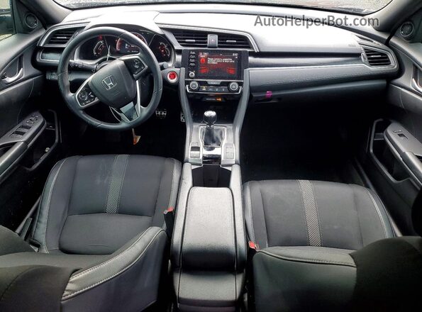 2HGFC2E8XKH576223 2019 HONDA CIVIC Black Widok deski rozdzielczej