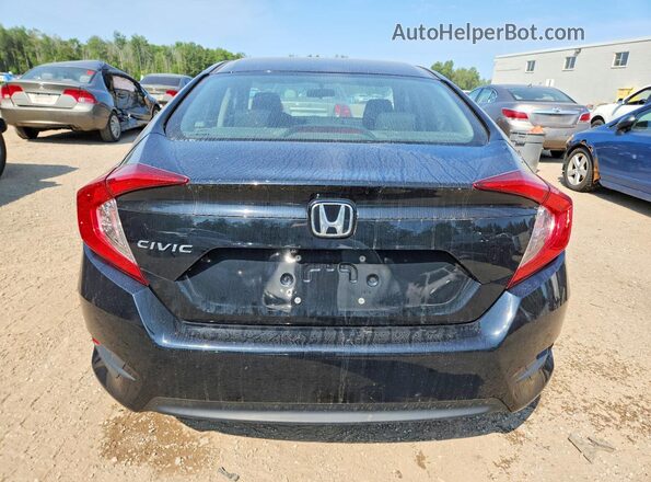 2HGFC2F50GH028629 2016 HONDA CIVIC Black Rear view