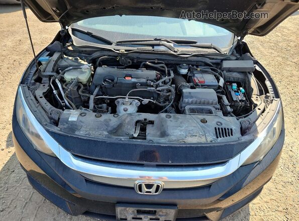 2HGFC2F50GH028629 2016 HONDA CIVIC Black Rear interior view