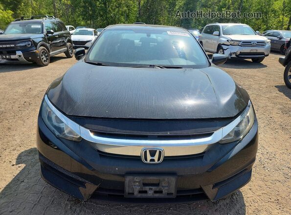 2HGFC2F50GH028629 2016 HONDA CIVIC Black Front view
