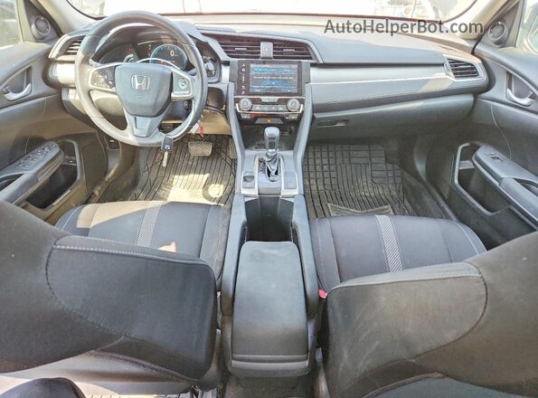 2HGFC2F50GH028629 2016 HONDA CIVIC Black Dashboard view