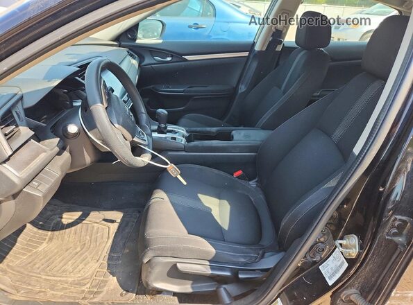 2HGFC2F50GH028629 2016 HONDA CIVIC Black Front interior view