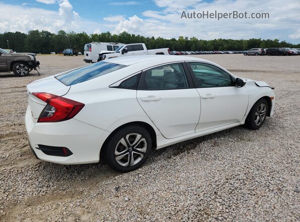 2HGFC2F50GH518858 2016 HONDA CIVIC Белый Задняя правая четверть