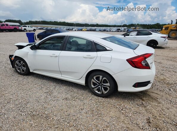 2HGFC2F50GH518858 2016 HONDA CIVIC Белый Задняя левая четверть