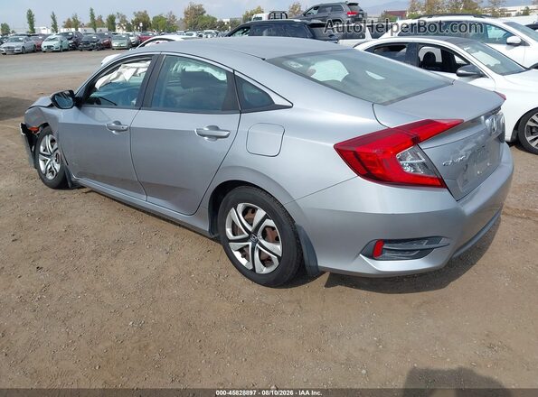2HGFC2F50GH520187 2016 HONDA CIVIC Silver უკანა მარცხენა