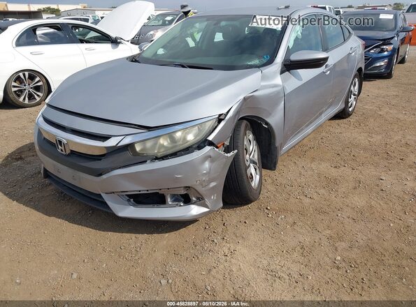 2HGFC2F50GH520187 2016 HONDA CIVIC Silver წინა ხედი