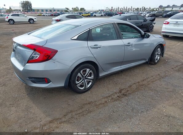 2HGFC2F50GH520187 2016 HONDA CIVIC Silver უკანა მარჯვენა
