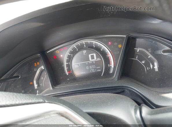 2HGFC2F50GH520187 2016 HONDA CIVIC Silver უკანა სავარძლების ხედი