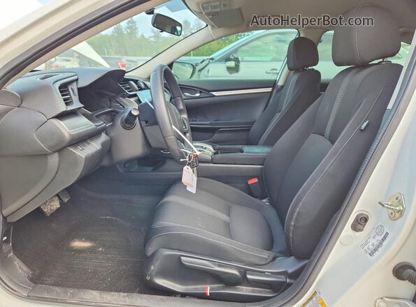 2HGFC2F50HH017194 2017 HONDA CIVIC Белый Вид салона спереди