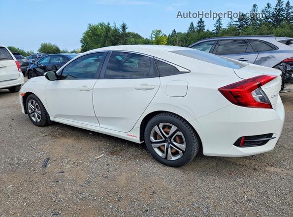 2HGFC2F50HH017194 2017 HONDA CIVIC Белый Задняя левая четверть