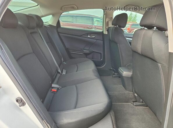 2HGFC2F50HH017194 2017 HONDA CIVIC Белый Вид задних сидений