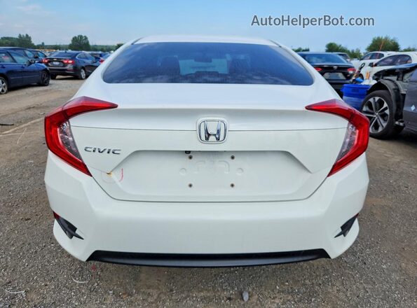 2HGFC2F50HH017194 2017 HONDA CIVIC Белый Вид сзади