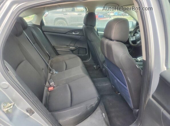 2HGFC2F50HH511006 2017 HONDA CIVIC Silver Rear seats view