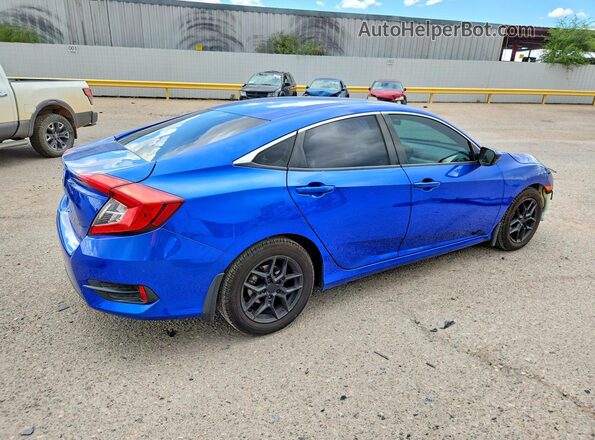 2HGFC2F50HH511538 2017 HONDA CIVIC Blue Tył prawy