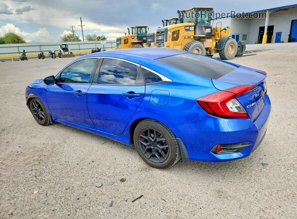 2HGFC2F50HH511538 2017 HONDA CIVIC Blue Tył lewy