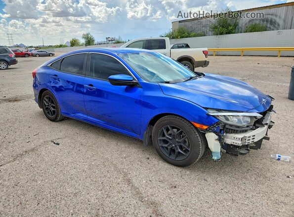2HGFC2F50HH511538 2017 HONDA CIVIC Blue Przód prawy