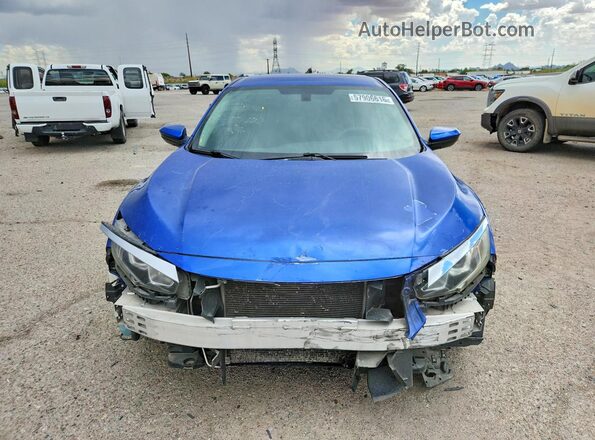 2HGFC2F50HH511538 2017 HONDA CIVIC Blue Widok z przodu