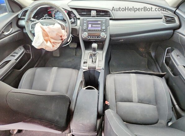2HGFC2F50HH511538 2017 HONDA CIVIC Blue Widok deski rozdzielczej